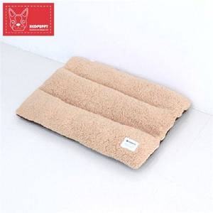 강아지쿠션 레드퍼피 코쇼 펫쿠션 중형 양털다크브라운