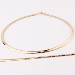 효도선물 티타늄 스네이크 펜던트 뱀줄 목걸이 팔찌 OC 세트