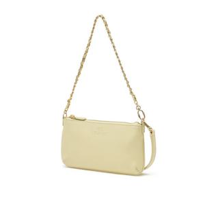 [질스튜어트]JABA6E038Y2 [원마일백] 체인 스트랩 가죽 미니 숄더 겸 크로스 옐로우