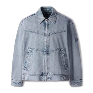 [시리즈(series)]워싱 데님 집업 블루종(SAUAS25171BUL)