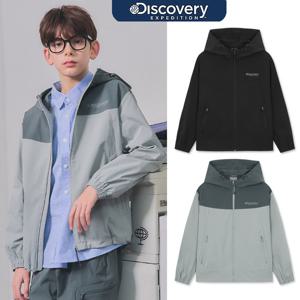 [택가139,000원]디스커버리키즈 키즈 프레시벤트 우븐 배색 트레이닝 후드 자켓 DKTR3C051