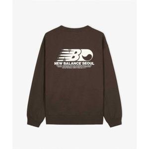 뉴발란스 NBNCF4A023 UNI NB 서울 익스클루시브 맨투맨 (BROWN) NBNCF4A023_85 317383
