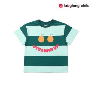 [래핑차일드] 볼드 스트라이프 반팔티_GN (8441933146)