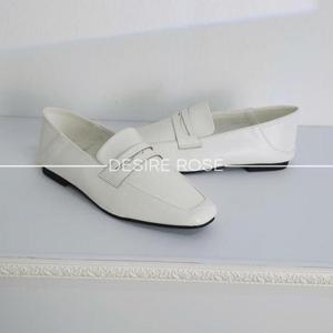 [디자이어로즈][디자이어로즈] 여자 화이트 가죽로퍼 (13477261A