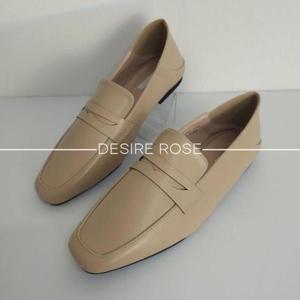 [디자이어로즈][디자이어로즈] 여자 가죽로퍼 페니로퍼 슬림로퍼