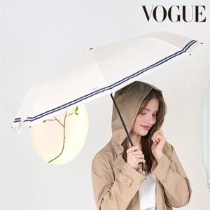 보그 50 보더라인 암막코팅 3단 슬림 수동우산 MUVGU60009