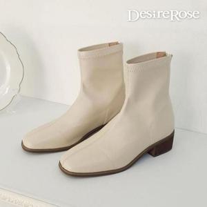 [디자이어로즈][디자이어로즈] 여자 스판 지퍼 삭스부츠 앵클부