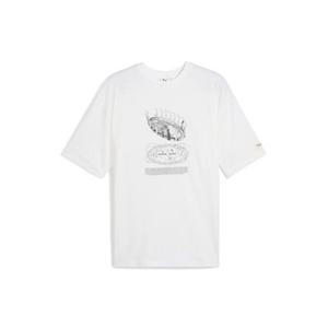 푸마 X 해리포터 오버사이즈 그래픽 티 - 화이트 630092-02 253206