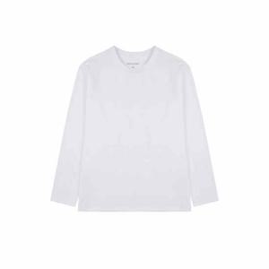 APPLE PINK BASIC)무지 긴팔 티셔츠 APK8T102GSW_WH