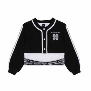 APPLE PINK 바시티 가디건+나시티 세트 APXPT103GSB_BK