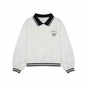 APPLE PINK 곰그래픽 요꼬 카라 맨투맨 APK8T105GSI_IV