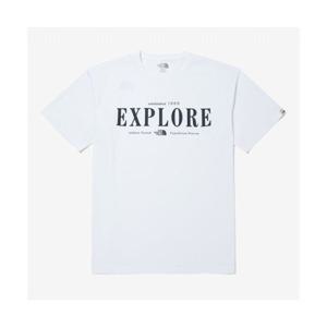 노스페이스 NT7UQ06K 화이트라벨 익스플로어 반팔 라운드티 256998