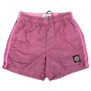 스톤아일랜드 주니어 나일론메탈 비치팬츠 801680243 V0087