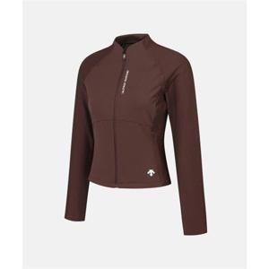 데상트 우먼스 슬림핏 집업 버건디(SQ122PFT13) SQ122PFT13_BGD0 360053