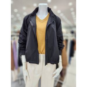 [더아이잗]밴딩 헴라인 비대칭 점퍼 IN9M0JP78BK10