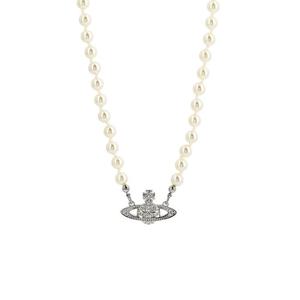 비비안웨스트우드 63010100 02P104 미니 펄 바스 릴리프 목걸이