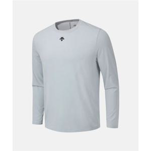 데상트 트레이닝 자가드 긴팔 티셔츠 그레이(SQ321TTL81) SQ321TTL81_GRY0 278681