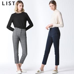 [리스트][리스트] 홀리 글렌체크 스트레치 팬츠