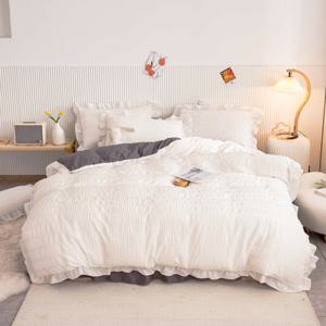 [러빙랩]뉴 코제트 시어서커 침구세트 침대커버 킹(K) 4세트