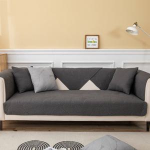 [러빙랩]물결 순면 쇼파패드 논슬립 패드 4인용 소파 90x240cm