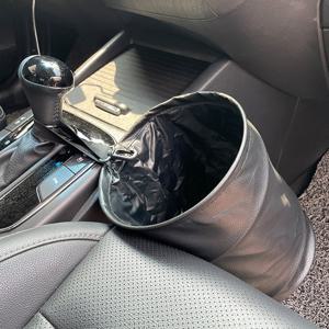 카템 차량용 접이식 방수 쓰레기통 휴지통