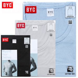 BYC단색칼라민소매런닝4매BYE1004