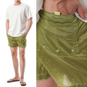 스톤아일랜드 로고 나일론 비치웨어/7615B0643 V0031