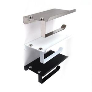 휴지걸이 미니선반 기능 휴지걸이 핸드폰 차키 3색상