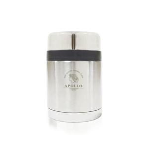아폴로 스텐 보온 죽통 470ml 실버 국내산 고급