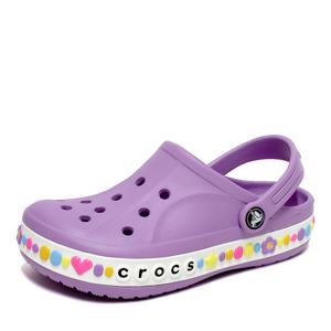 (210~220mm)크록스 키즈 바야밴드 참밴드 클로그 208101-5PR