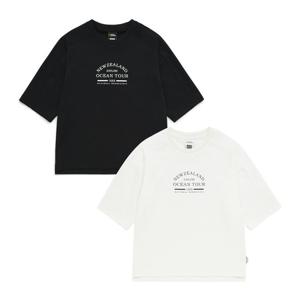 [내셔널지오그래픽 키즈] K242UTS990 수피마 7부 반팔 2종택 1