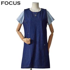 [포커스]민소매 데님 미니원피스_FS3B9OP5334