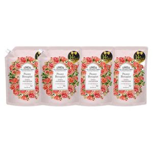 르샤트라 고농축 섬유유연제 리필 피오니 1.6L 4개