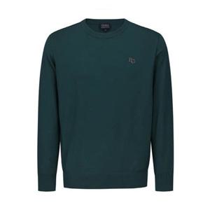 [파리게이츠] (512D3SW911)남성 로고 라운드넥 긴팔 니트