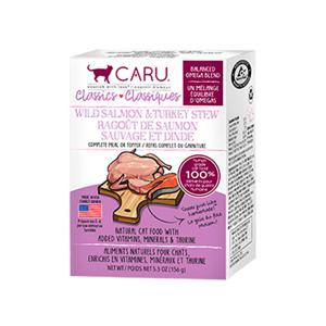 카루 클래식 연어&칠면조 스튜 고양이 156g