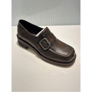 [소다] 버클 빈티지 4CM굽 여성 로퍼 (ALF409 FT54)