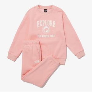 노스페이스키즈트레이닝세트 JQS NM5MP55U 키즈 익스플로어 브러