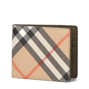 [버버리] 체크 8095693 MS HIPFOLD BIN 반지갑