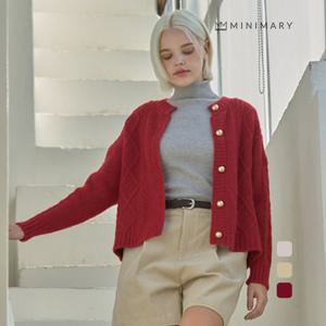 [미니마리] 골드버튼라운드가디건 (MM43CD10)