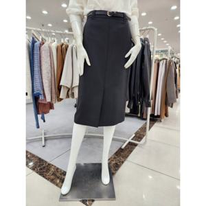[더아이잗]봄.가을용 H라인 슬릿트임 스커트(55만) IM3SK255340_