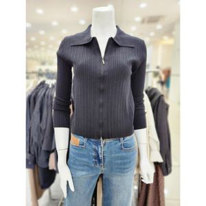 [더아이잗]봄.기을용 지퍼 골지 가디건 IM3CD122390_DJ