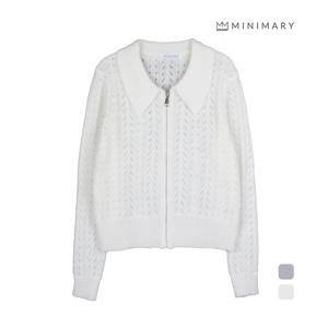 [미니마리] 스카시카라니트짚업 (MM43CD12)