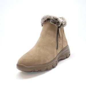 탠디  여성 방한 퍼 부츠 (굽 4CM) G21413_BEIGE 베이지