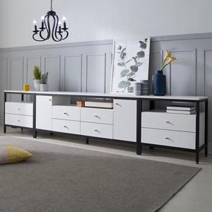 2900 세트 아미띠에 3단 거실장 모티코