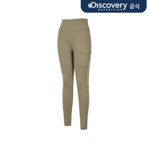 여성 우븐 하이브리드 레깅스 (D/BEIGE) DWLG43051-BGD