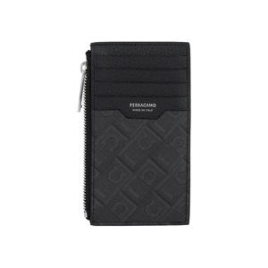 페라가모 66 1587 0780336 (661587 780336) 간치니 모노그램 지퍼 카드지갑