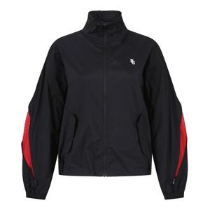 [파리게이츠] 여성 메쉬 지퍼 여밈 스트링 점퍼 521E1JP302_BK