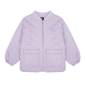 뉴발란스 키즈 퀄팅 패딩 점퍼 퍼플 NK9QDB101U-76