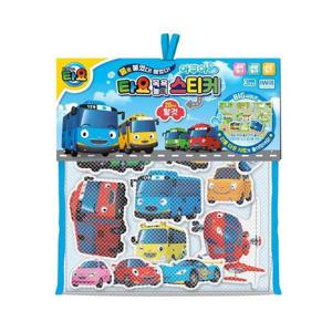 타요 목욕놀이 아쿠아 스티커 (탈것 20PCS) 세트 3