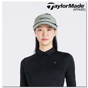 [테일러메이드] 여성용 골프 모자 25년 여성 리본 탈부착 바이저 골프 모자 TWHVO5624 812(스카이그린)